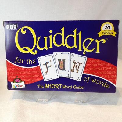 "Quiddler" Card Game of Words