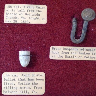 Collection of Civil War Relics