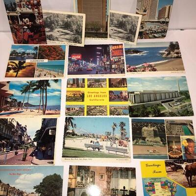 Stamped Postcards from around the world 