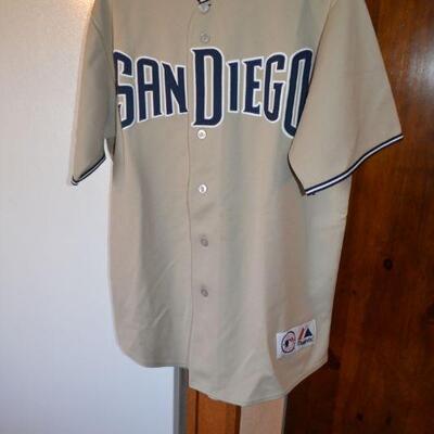 mike piazza padres jersey