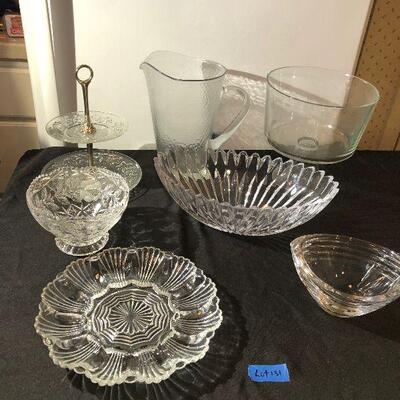 Lot 131 - Assorted Fine Crystal and Glass