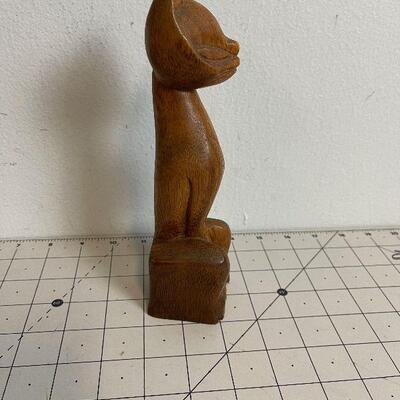 Lot #49 Wooden Cat from the Philippines 