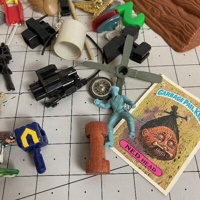 Lot #50 Toy Bits and Pieces; Misc. actions figures Plus Some