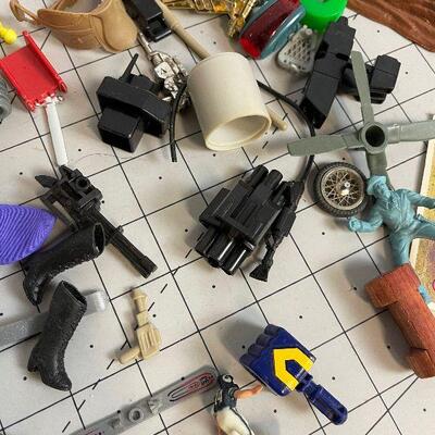 Lot #50 Toy Bits and Pieces; Misc. actions figures Plus Some