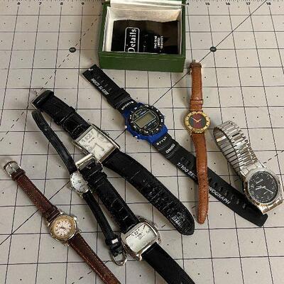 Lot #101 Mixed Lot of men's and women's Wrist Watches 