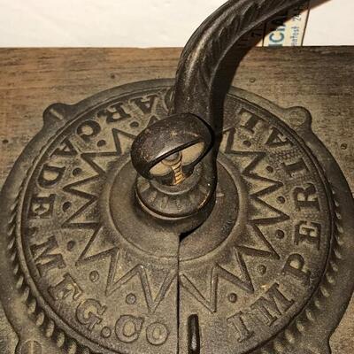 Antique imperial arcade coffee grinder/mill