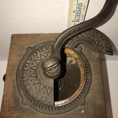 Antique imperial arcade coffee grinder/mill
