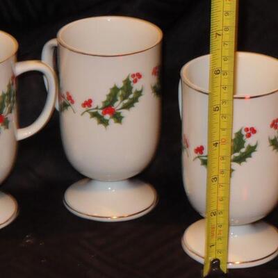 Christmas Holly Mugs