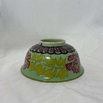 .70. Hand Painted Bowl | Filigree | Italian Style