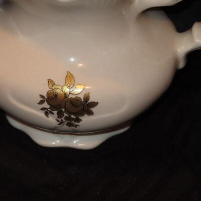 Small Gold Flower pitcher