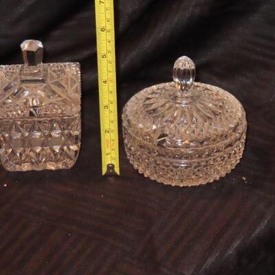 Crystal Sugar Dishes