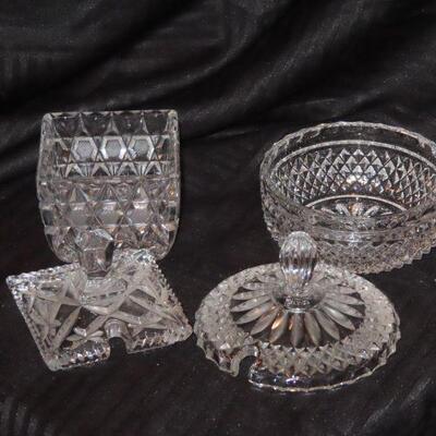 Crystal Sugar Dishes