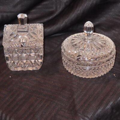 Crystal Sugar Dishes