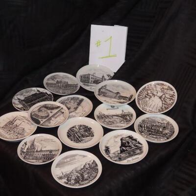 Lot #1 mini plates