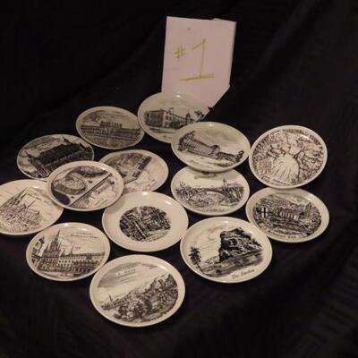 Lot #1 mini plates