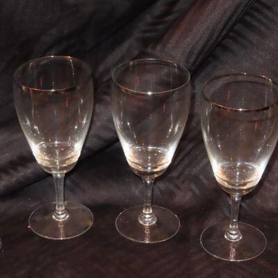 Silver edge glasses
