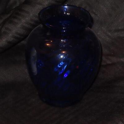 Royal Blue Vase and Mug