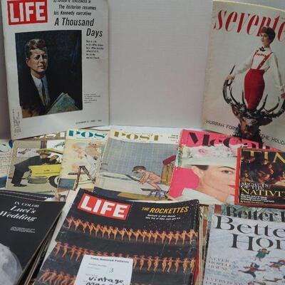Lot 2,  Vintage  MC Calls 1960s, Magazines, 1 double Neil Young Live Rust record  Books