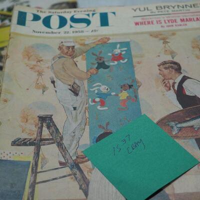 Lot 3 Vintage magaines 1950s-1960s