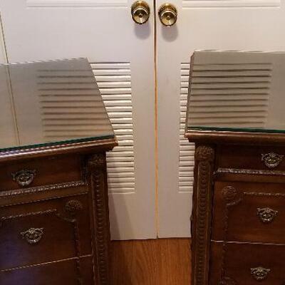 Lot #42  Pair of Vintage Cabinets/Nightstands