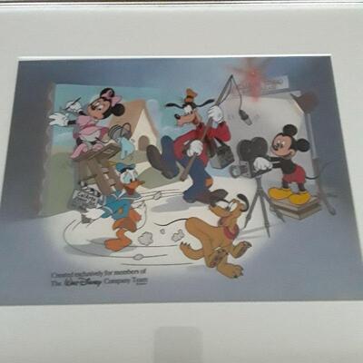 Walt Disney Cal-Arts Team Serigraph