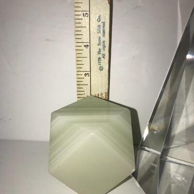 Paperweights - mixed shapes - all one lot
