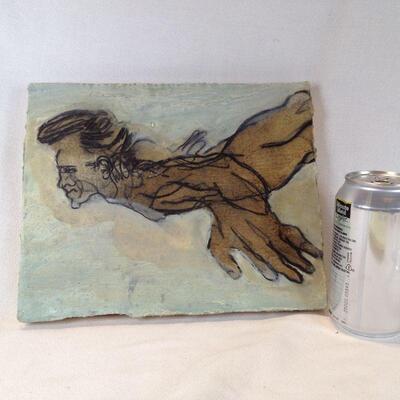"Swimmer" Painting 