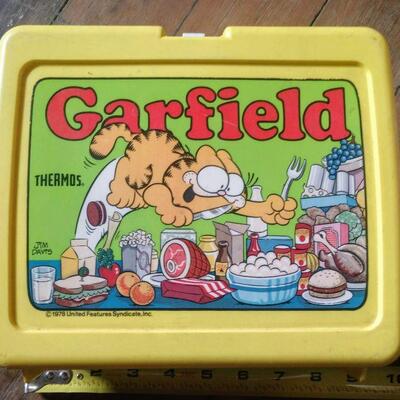 1970s Garfield Lunch Box