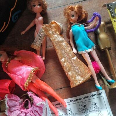 Lot of Small Dolls