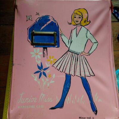 Lot of Barbie's and Case