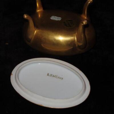 Limoges Gold Trinket Box