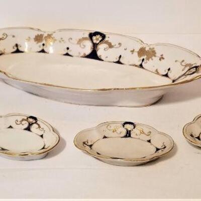 Lot #48  Antique Serving Set - Nippon