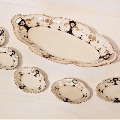 Lot #48  Antique Serving Set - Nippon