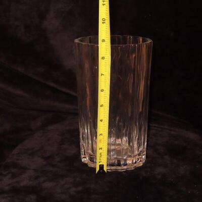 Crystal lined vase