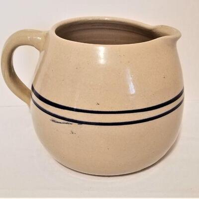 Lot #51  Stoneware Pitcher