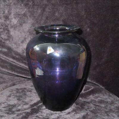 Dark purple vase
