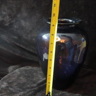 Dark purple vase