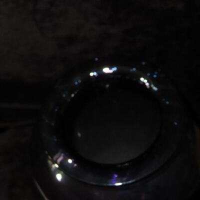 Dark purple vase