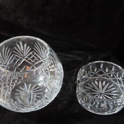 Crystal bowls