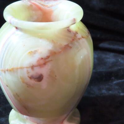 Small marble and japan vase
