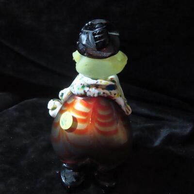 Vintage murano glass clown