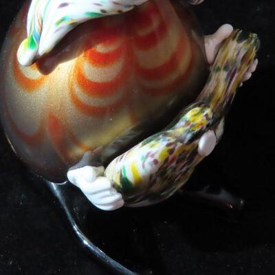 Vintage murano glass clown