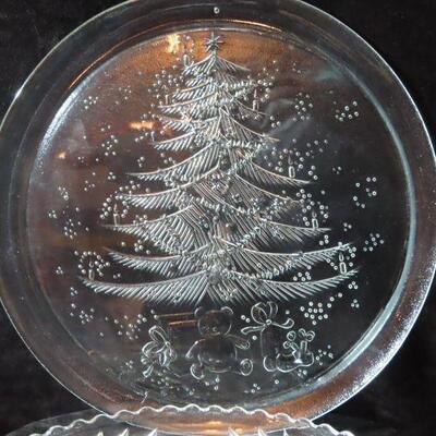 Large Glass serving trays