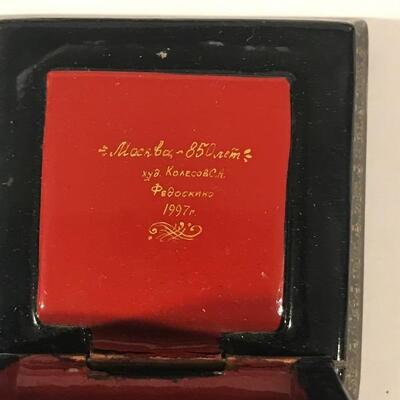 Enameled Russian Boxes