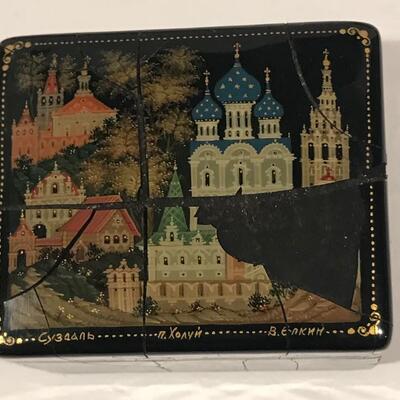 Enameled Russian Boxes