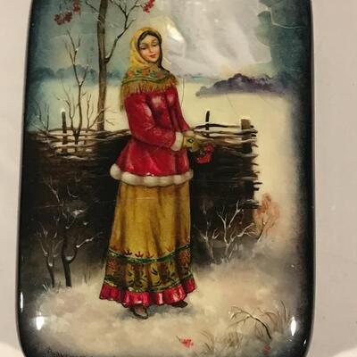 Enameled Russian Boxes