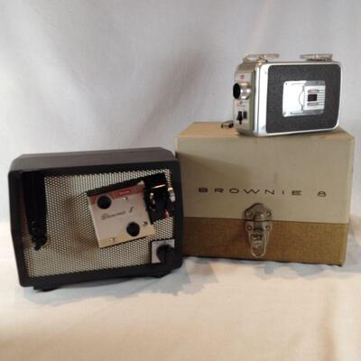 Brownie 8mm Movie Camera and Projector