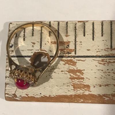 14 k gold ring  