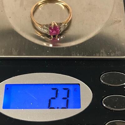 14K Gold Ring Size 8