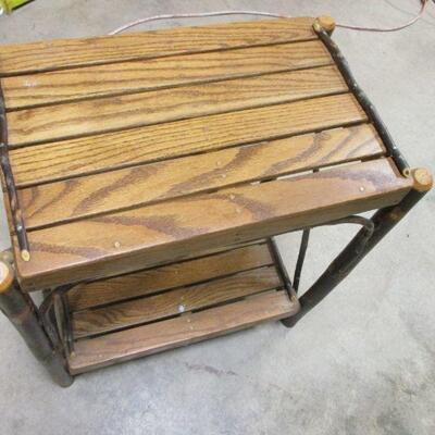 Lot 178 - Bamboo Side Table 